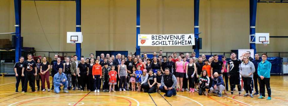 Photo de groupe lors de l'Open national de Schiltigheim